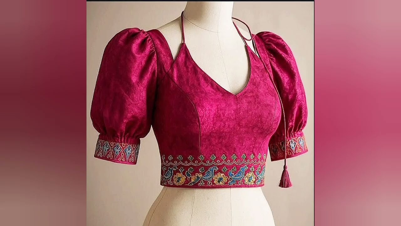 Latest blouse designs! trending blouse design! latest new blouse designs. 