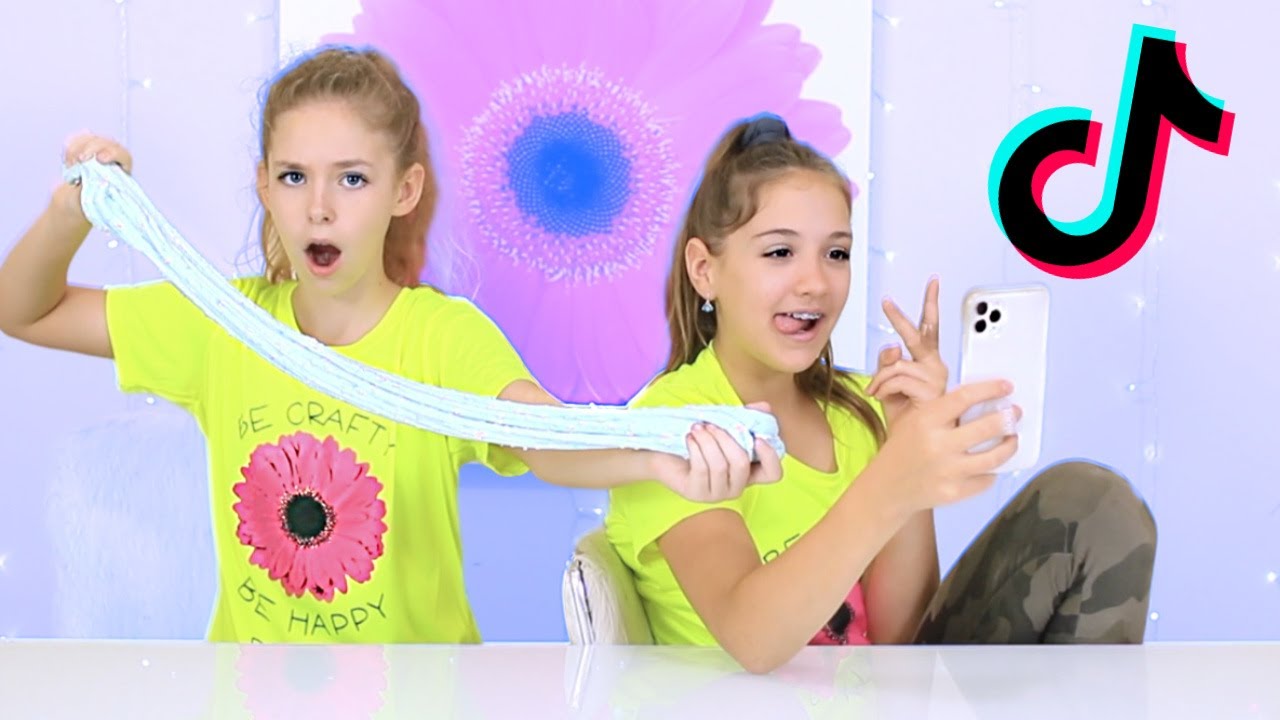 TikTok CONTROLS My SLIME | TikTok Slime Challenge!