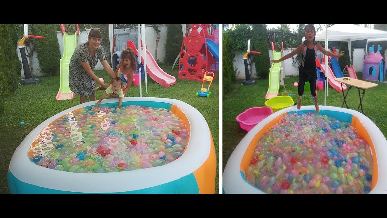 2000 SU BALONU İÇİNDE YÜZDÜK . ÇOK EĞLENDİK