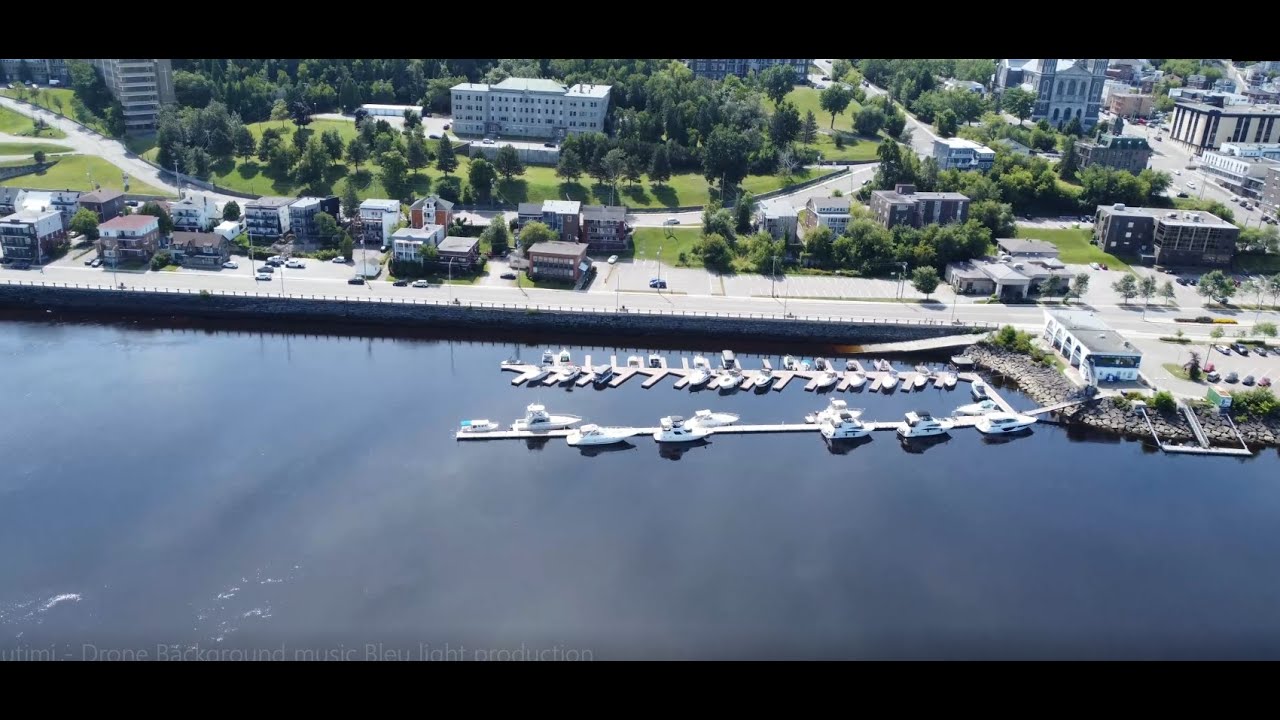 Chicoutimi   Drone Background music Bleu light production
