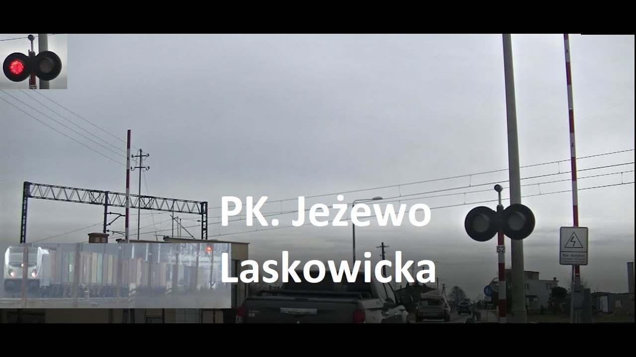 Prezentacja Przejazdu Kolejowego Ul. Laskowicka Jeżewo.  Marzec 2023