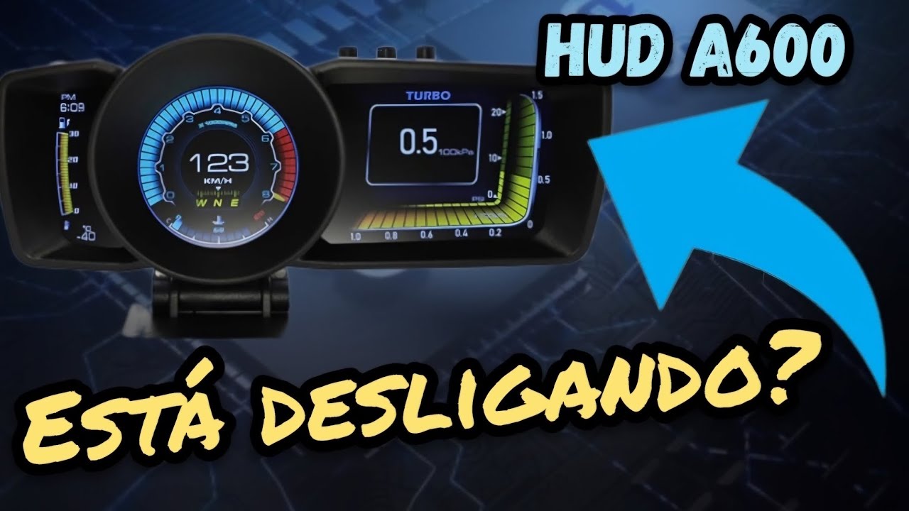 HUD A600: O AJUSTE CORRETO!