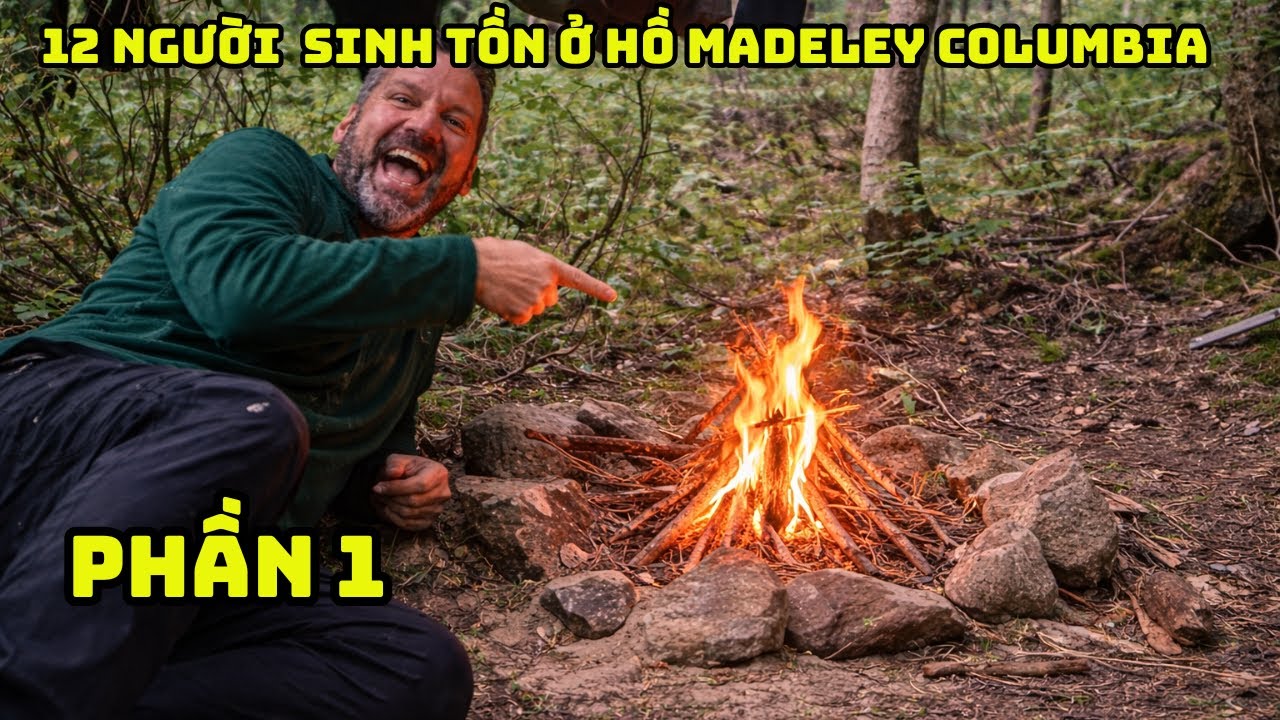 12 Người Thử Thách Sinh Tồn Ở Hồ Madeley Columbia