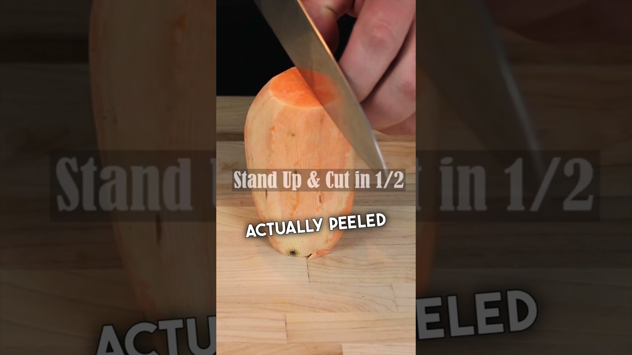 How to Cut Sweet Potatoes