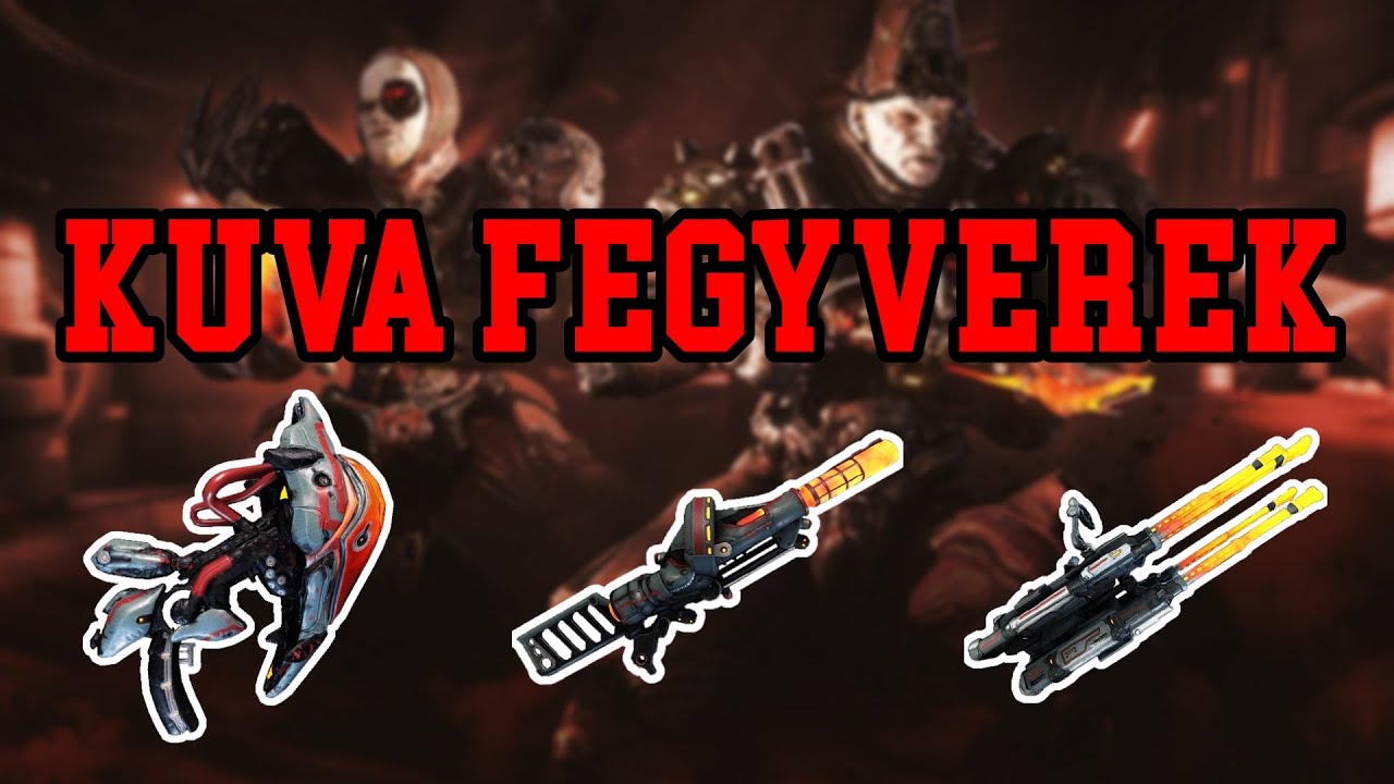 Rangsoroltam az &ouml;sszes Kuva fegyvert! Teljes Tier &eacute;s Build Lista!