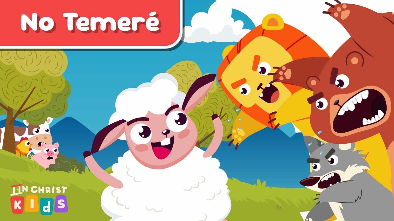 No Temeré 🎺 Canciones Infantiles😄 In Christ Kids✨ (Video Oficial)