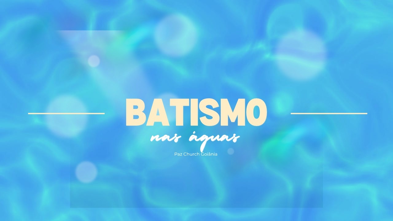 Batismo 07/02/26 Paz Church Goiânia