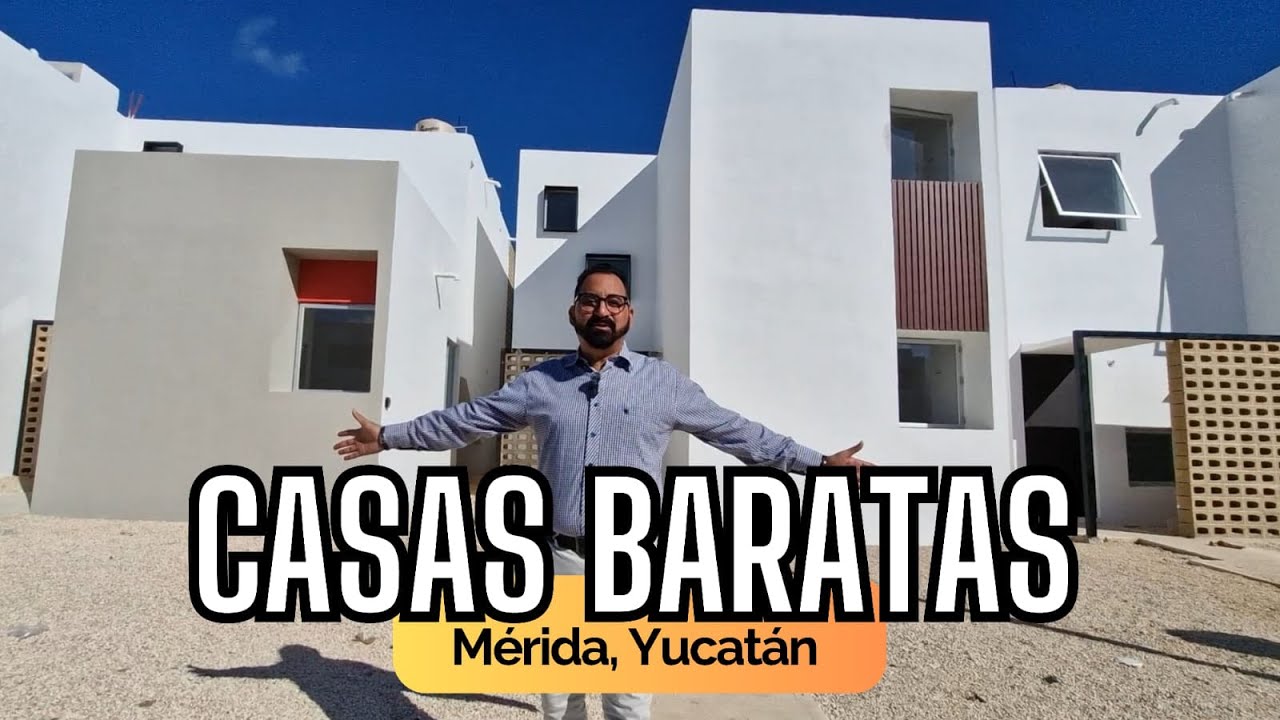 Casas baratas en el Oriente de Mérida, Yucatán