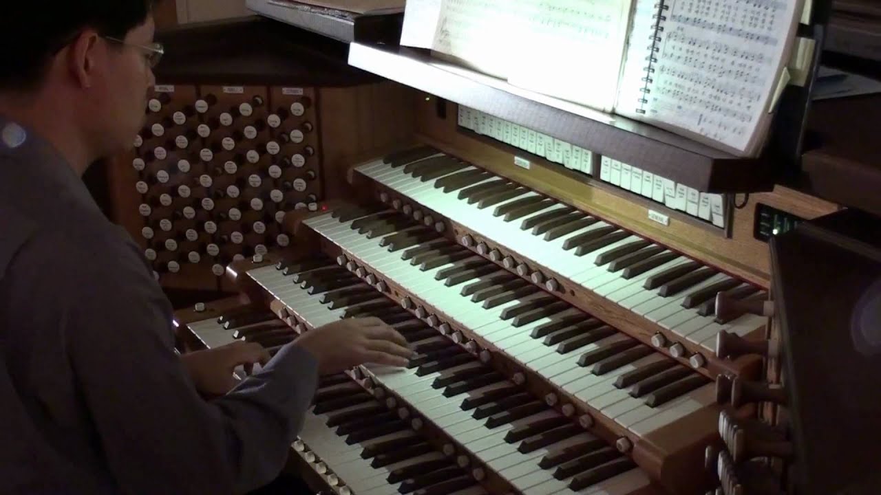 HD Mendelssohn Hochzeitsmarsch Wedding March - John Hong Organ Solo