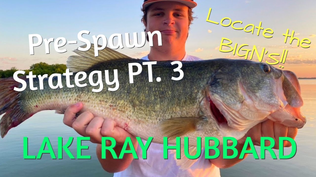 Lake Ray Hubbard Bass Fishing - Pre Spawn Strategy - Part. 3