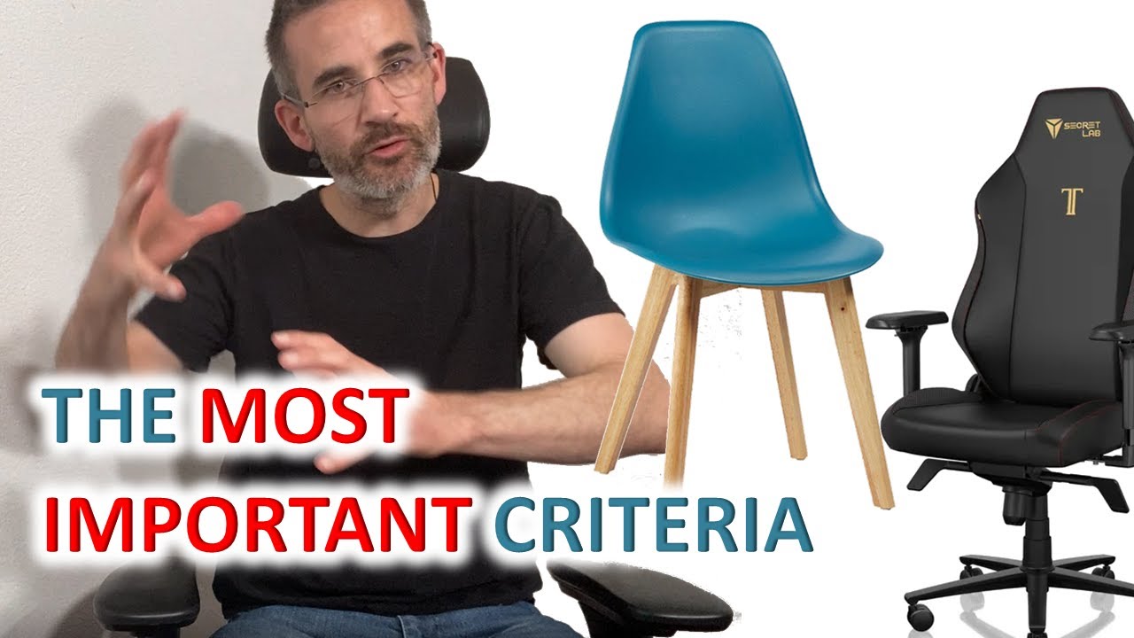 Gamer Chair, Office Chair, Sofa: The ONE AND ONLY Criteria To Choose Your Seat