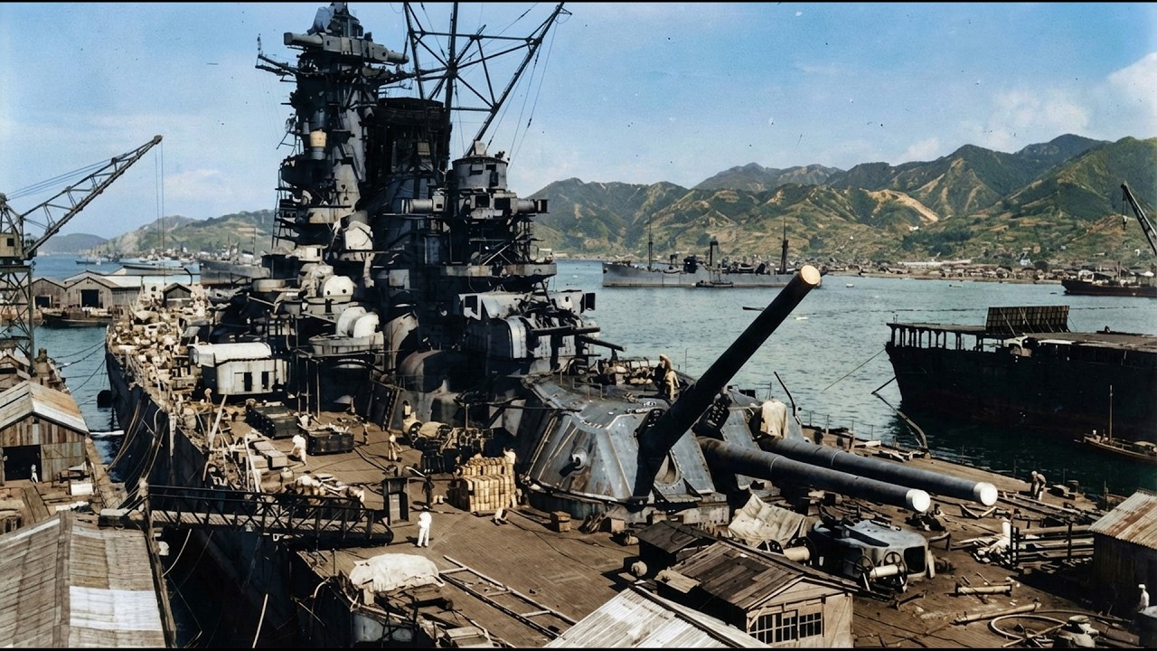 【実物写真】戦艦大和の貴重な写真17枚をカラーで見る