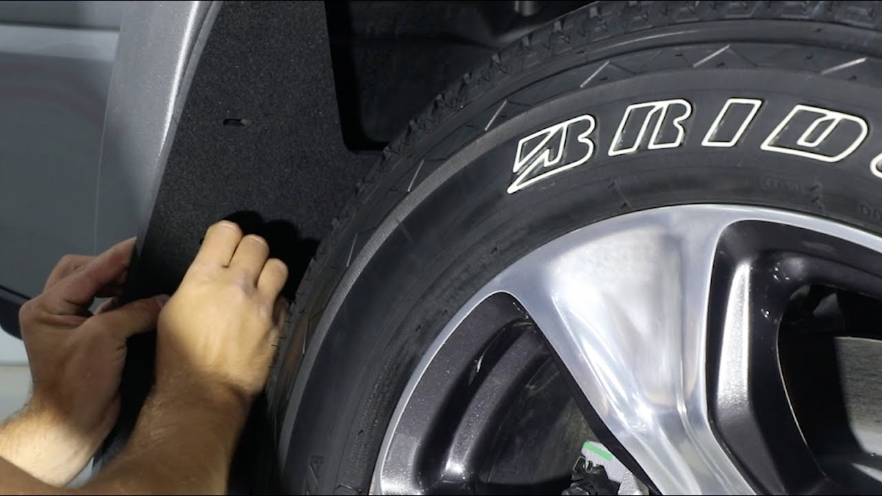 2019-ON RAM 1500 - Rear ROCKSTAR&trade; Splash Guard Mud Flap Install Video