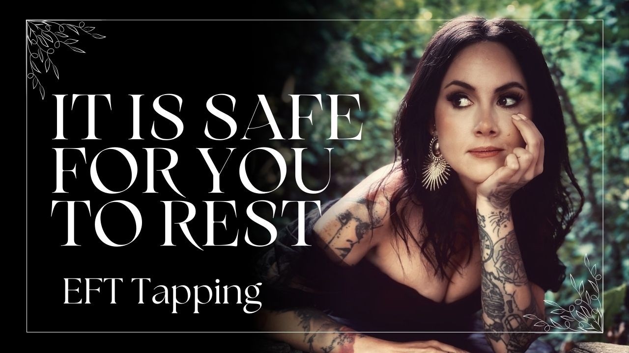 🌙 Permission To Rest & Do Less Without Guilt ✨ EFT Tapping