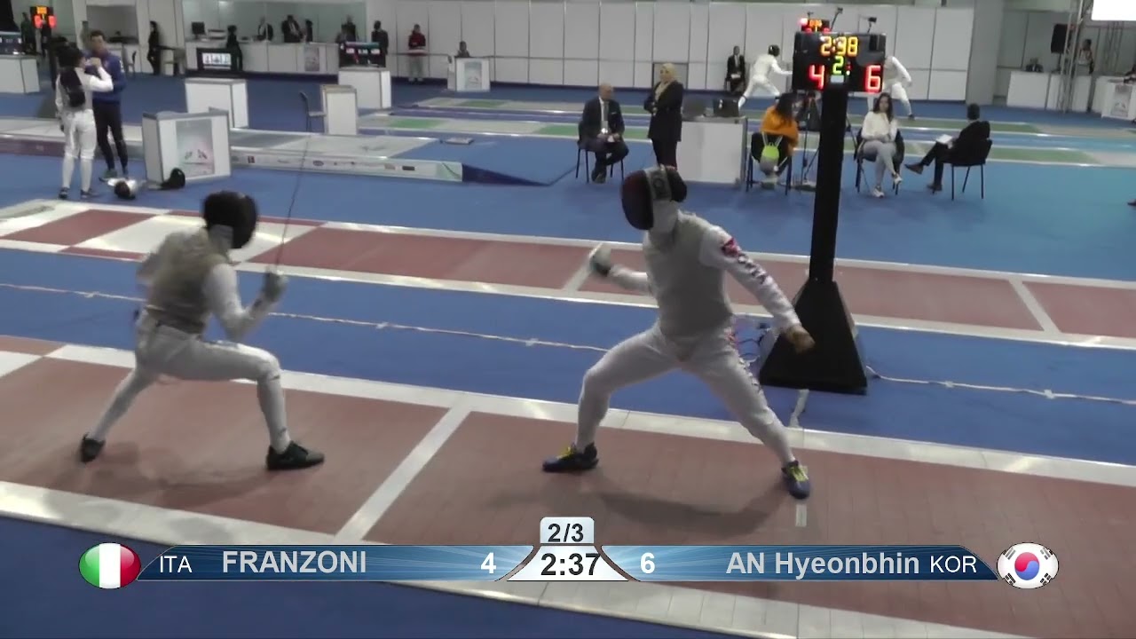 2023 Day04 T32 08 M F Individual Junior Plovdiv BUL CHM RED AN KOR vs FRANZONI ITA