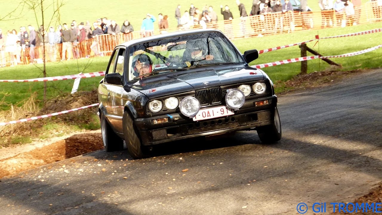 Onboard Rallye de Trois Ponts 2017 / Junius L & Lemmens JC / BMW E30 320i