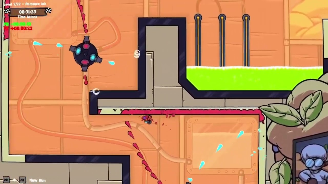 Splasher -  Level 2 Platinum Medal 1:27:93