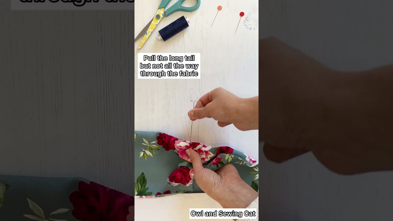 Sewing Tips & Tricks how to do tailor's tacks