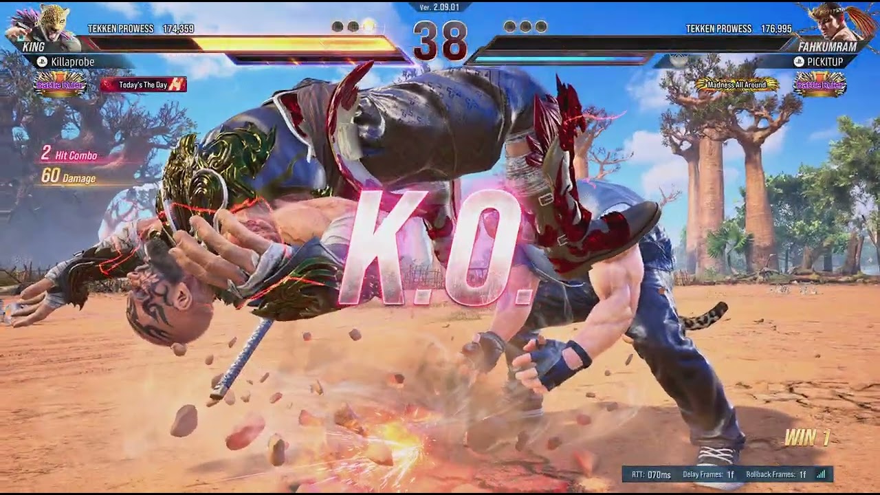Ended it like he started it!