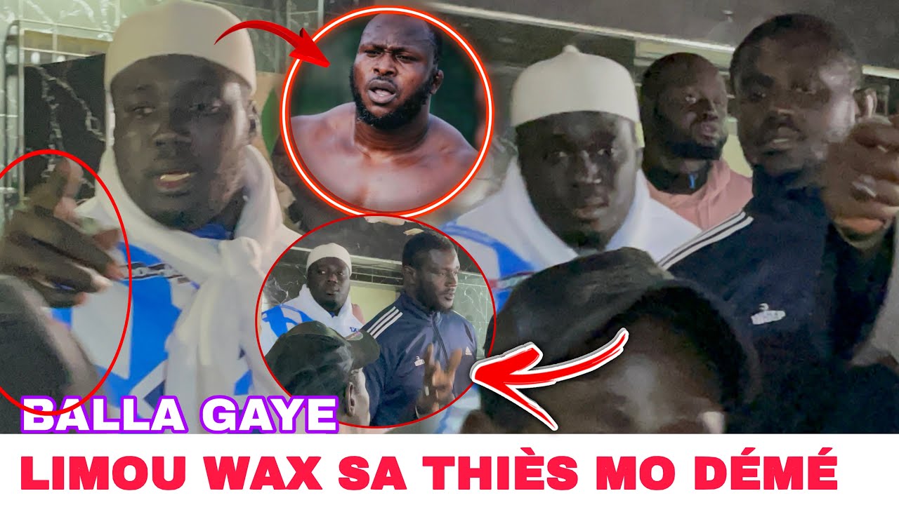 Chez Sa Thi&egrave;s d&eacute;part tr&egrave;s mystique regarde Balla Gaye limou wax Sa Thi&egrave;s😱Modou l&ocirc; amna probl&egrave;me 