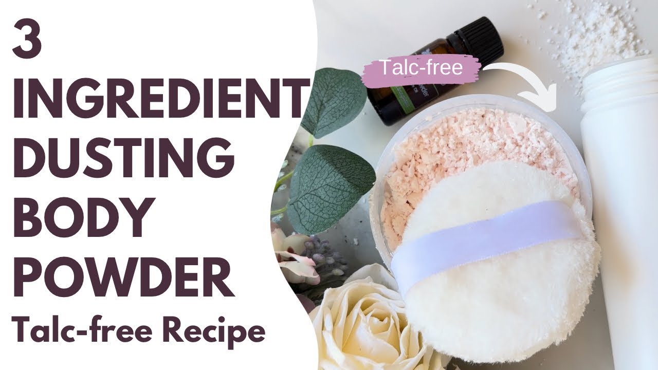 DIY DUSTING BODY POWDER RECIPE 
