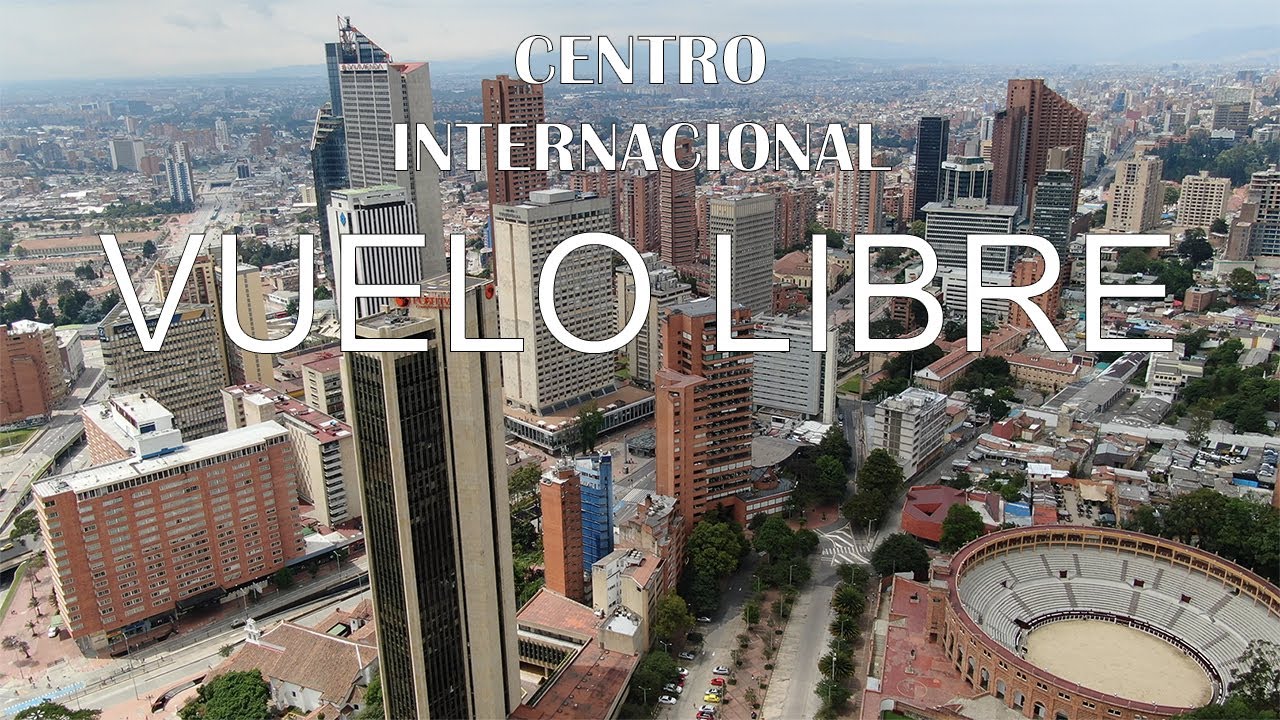 Vuelo libre Centro Internacional Bogotá Drone