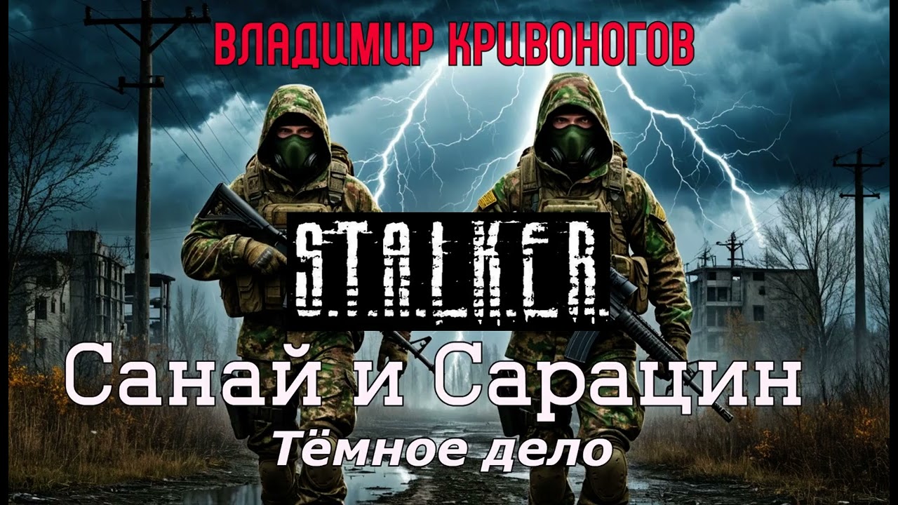 🎧 Аудиокнига 📖 САНАЙ И САРАЦИН. Тёмное дело (Владимир Кривоногов) S.T.A.L.K.E.R. ☣ БОЕВАЯ ФАНТАСТИКА