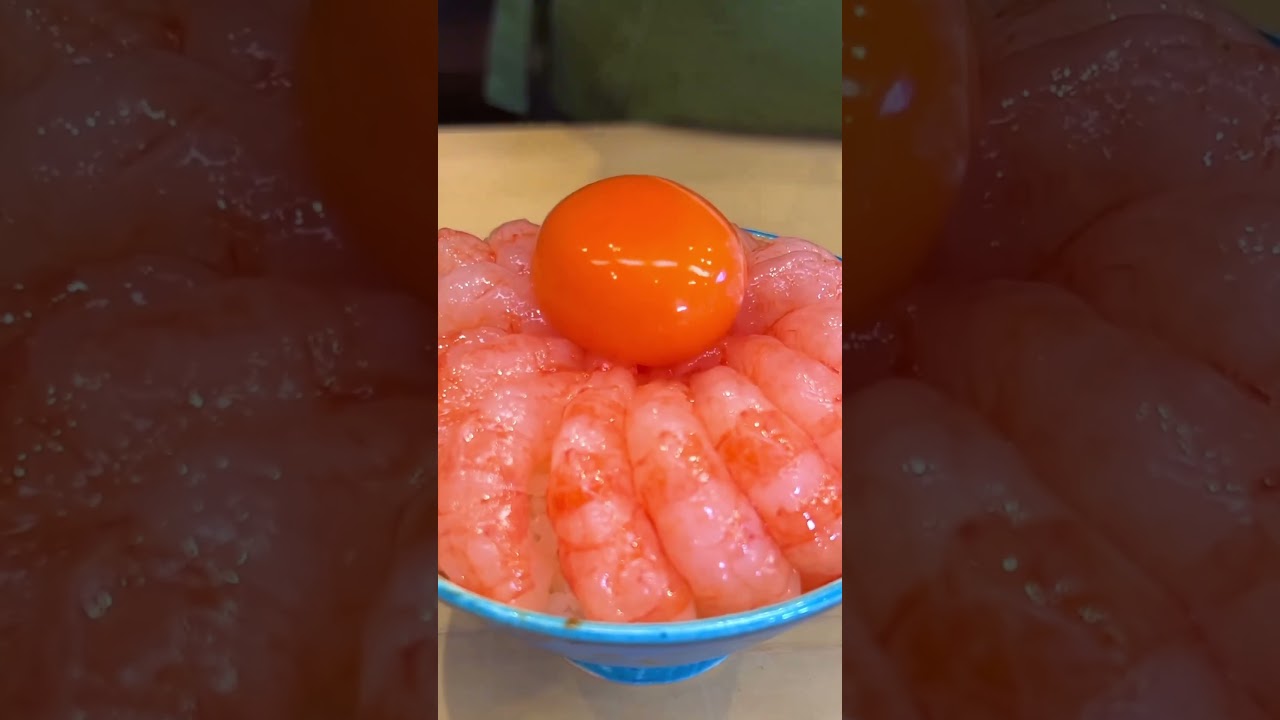 🇯🇵This dish is a must for sweet shrimp lovers🦐