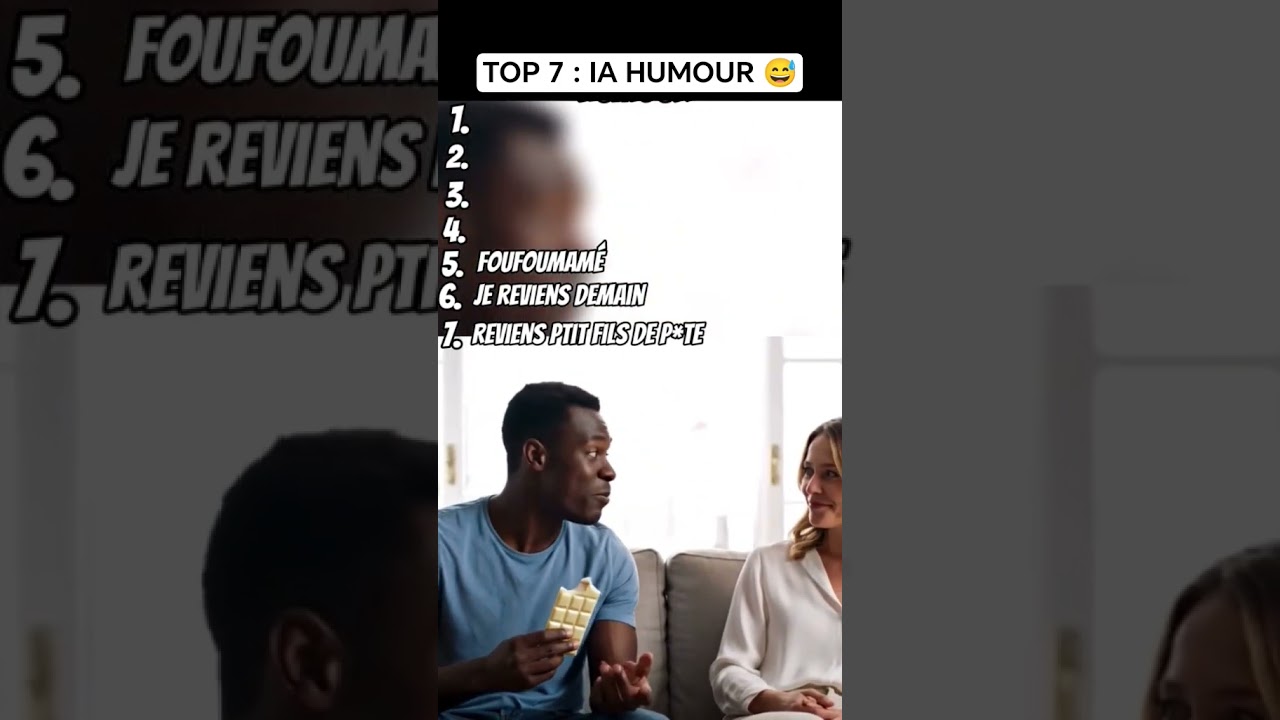 Top 7 IA Humour 😅