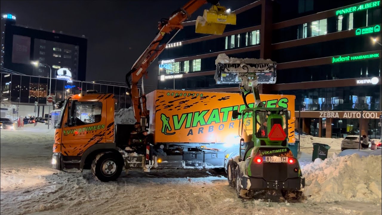 Lume Koristus & Lume Äravedu | Snow Removal | Avant 760i | Tartu | 2024