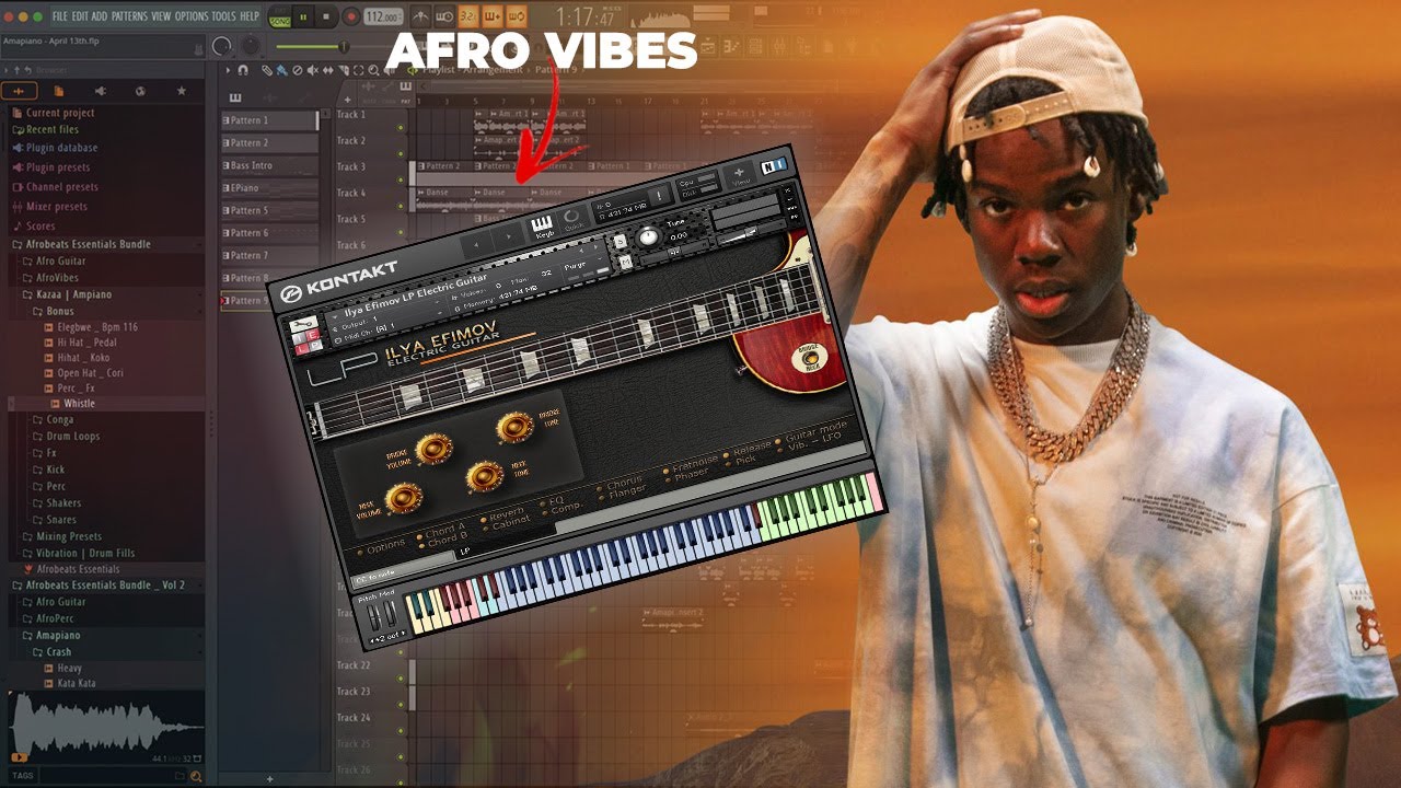How To Make Guitar Afro Beats (Rema, Oxlade, Tekno) | Fl Studio Tutorial