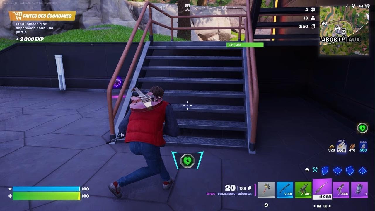 Fortnite partie 581 saison 2 dans 3 jours ft Marty