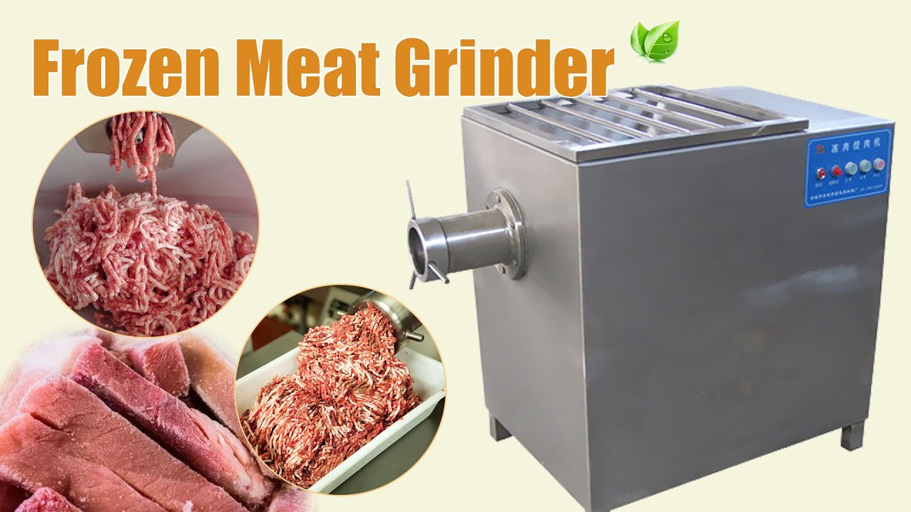 Frozen Meat Grinder Machine | Boneless Fresh Meat Grinding Machine Price | Meat Mincer