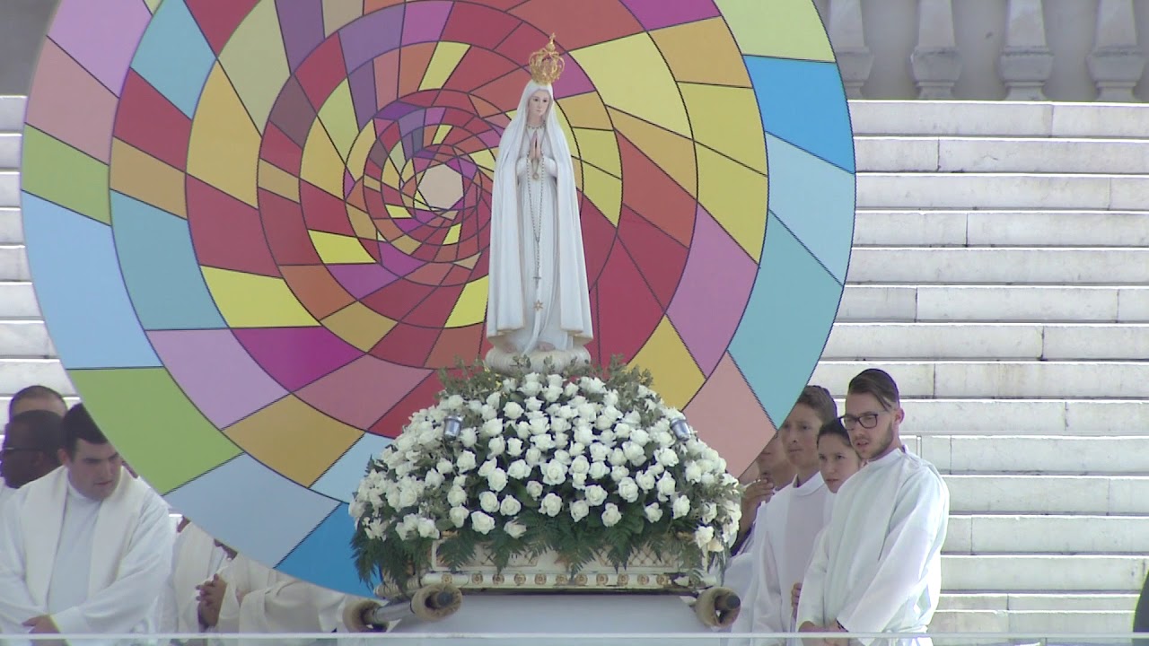 Peregrinação das crianças a Fátima- procissão e missa - 10 de Junho de 1017