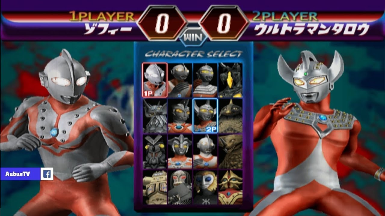 Ultraman Fighting Evolution 2 All Characters [PS2]