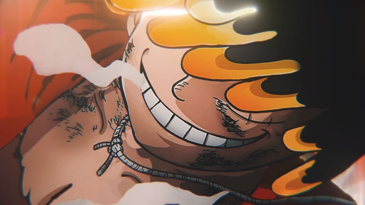 Luffy vs Kaido - Manga animation