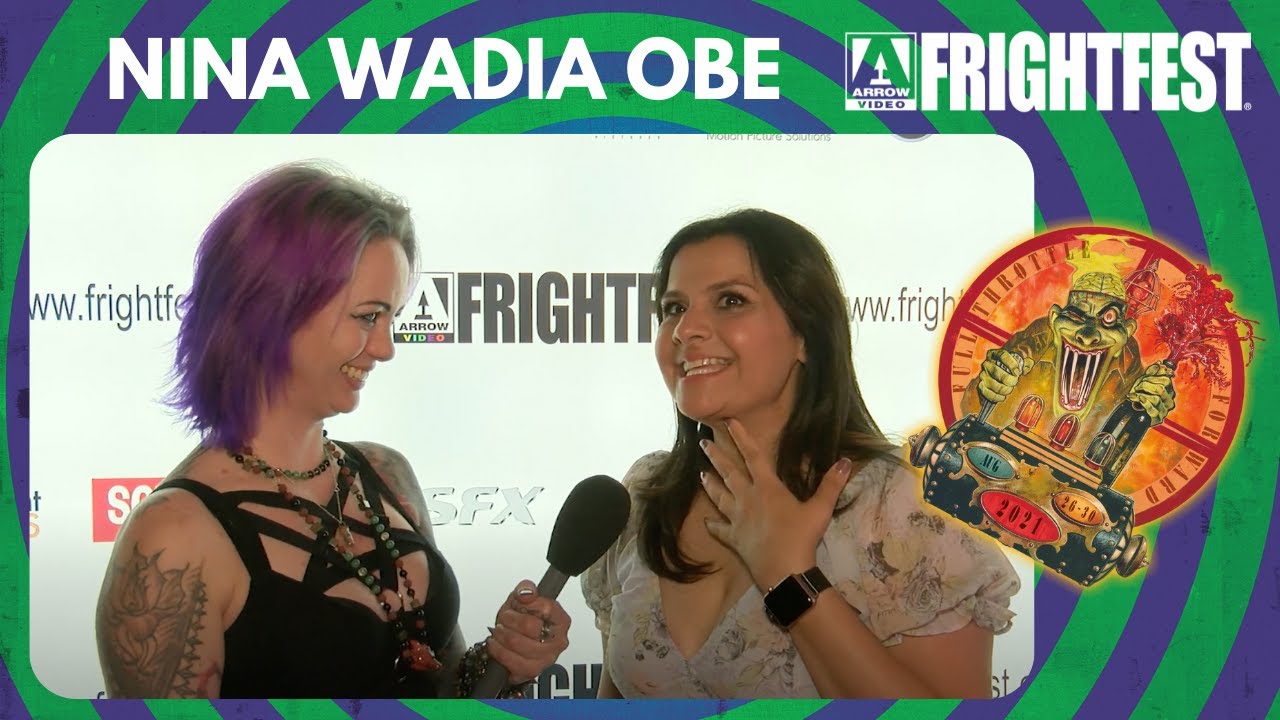 Red Carpet with Nina Wadia OBE, FrightFest 2021