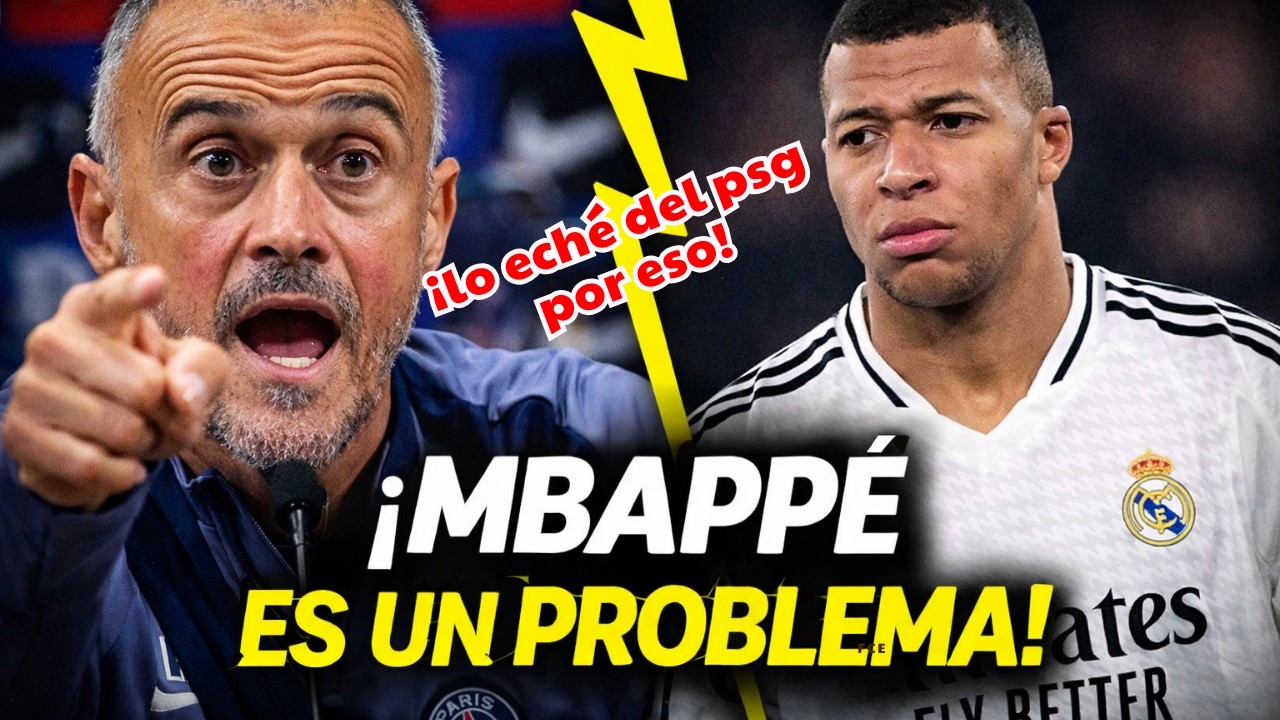 🚨 LUIS ENRIQUE EXPLOTA: “MBAPPÉ ES EL PROBLEMA DEL REAL MADRID” ¡SE EQUIVOCÓ FLORENTINO1