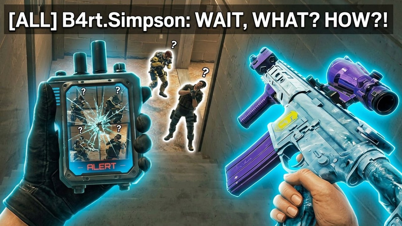The Most Insane 900 IQ Plays in Rainbow Six Siege