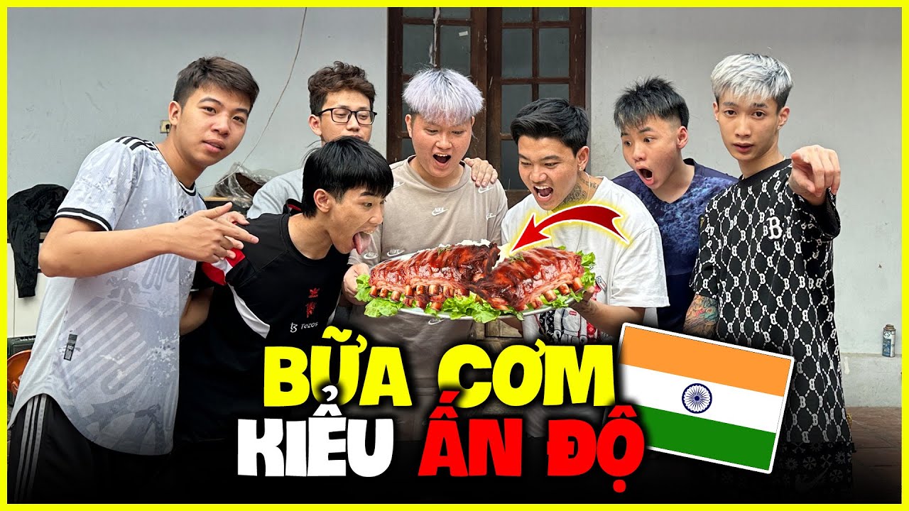 Văn Huỳnh | Trổ T&agrave;i Nấu Cơm Ấn Độ Cho Team Đức M&otilde;m ?