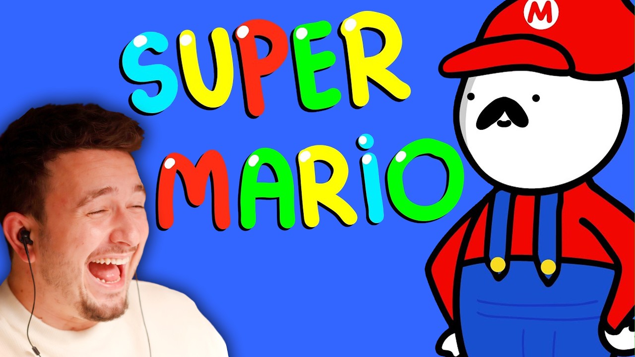 REAGUJE NA MÓJ STARY TO SUPER MARIO