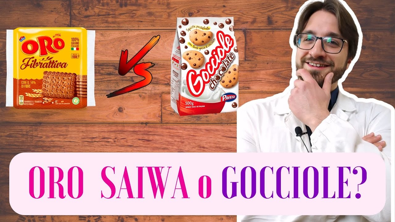 Meglio le GOCCIOLE o gli ORO SAIWA? Qual è il BISCOTTO più SANO e più indicato per una DIETA?