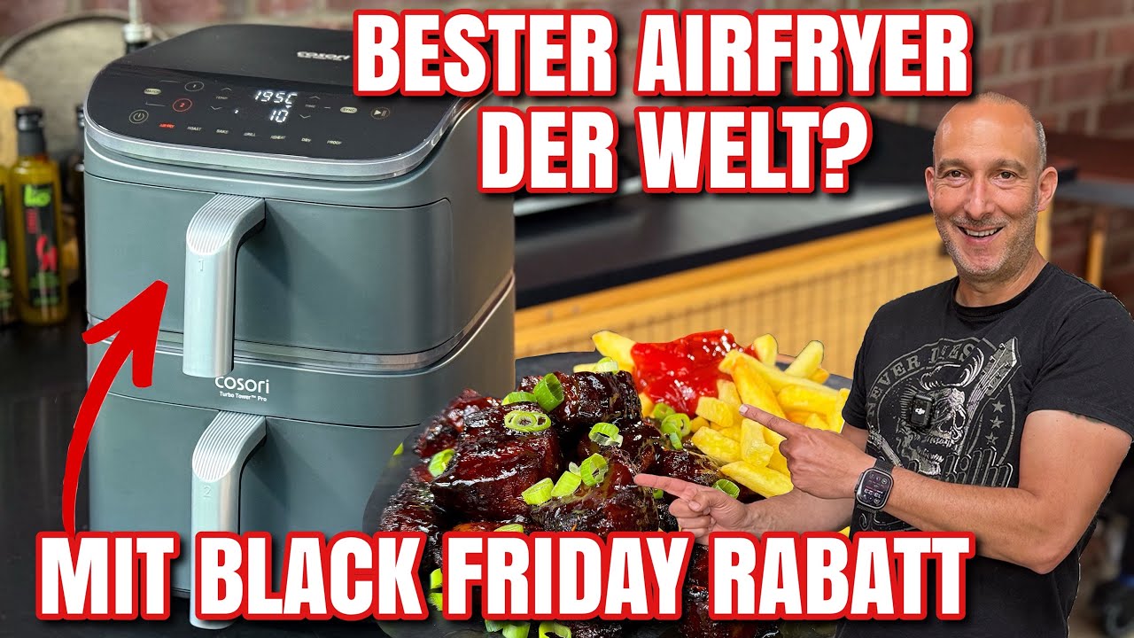 Cosori Turbo Tower Pro Smart - Beste Heißluftfritteuse 2025 – Die Nr. 1 im Test!