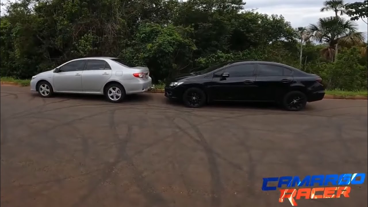 CIVIC 2.0 G9 vs COROLLA 2.0 / O teste mais pedido do ano!