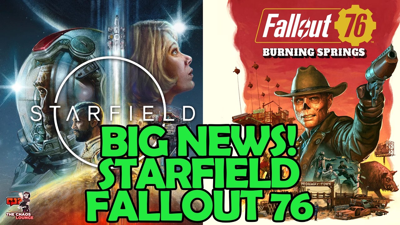 BIG NEWS! Starfield 2.0 and Fallout 76, Shadow drop, State of Play and More!