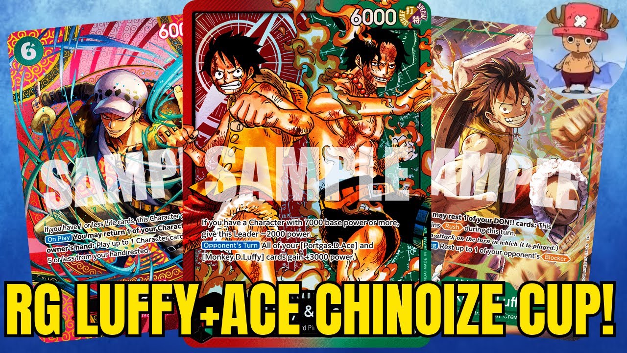 Chinoize cup with RG Luffy ace!