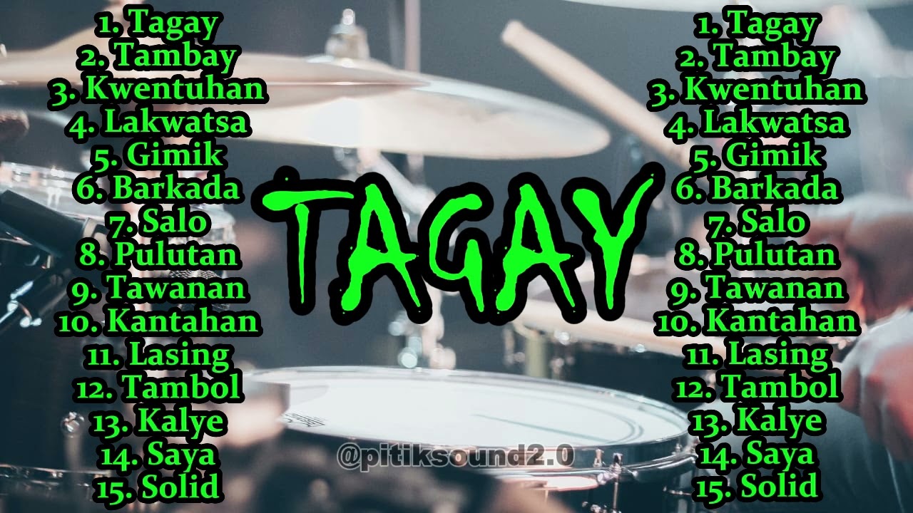 🎸🔥TAGAY | Non-Stop OPM HITS MUSIC ROCK PLAYLIST 🎸🔥@pitiksound2.0