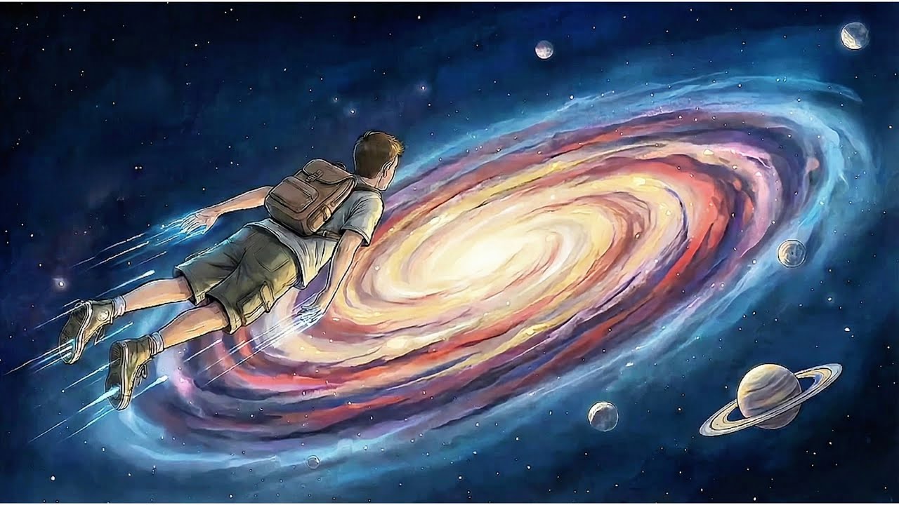ADHD Music For Focus | Journey Through Space Music | Ambient Sounds For Studying