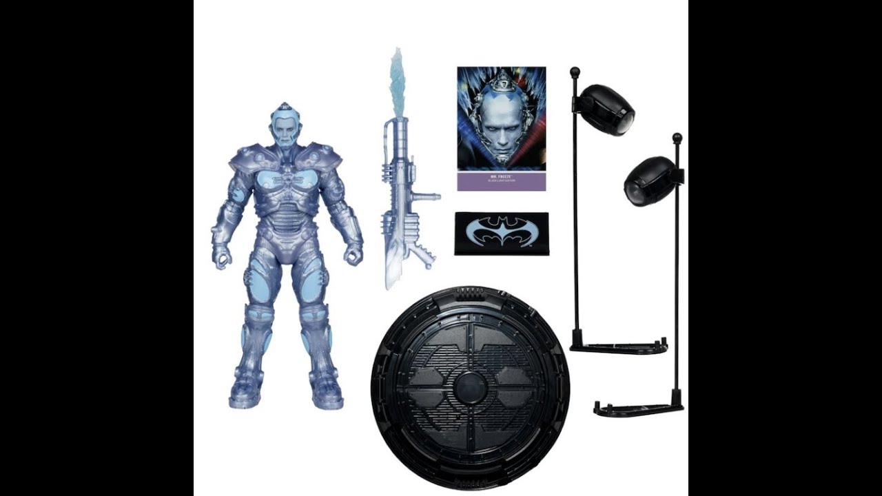 McFarlane Toys DC Multiverse Batman & Robin Mr. Freeze Black Light Gold Label Figure Pre-Orders
