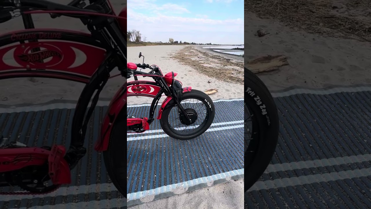 MICARGI CYCLONE E-BIKE STRETCH FAT BIKE CRUISER 48v LOWRIDER 1000W